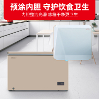 星星(XINGX)冰柜201升单温单箱冷柜 冷藏冷冻转换 顶开门卧式冰箱 节能省电微霜 BD/BC-201R