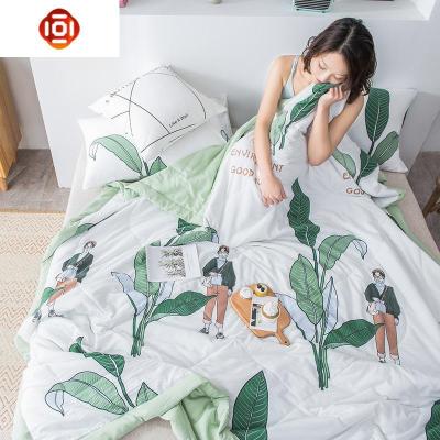 2020新款水洗棉空调被夏凉被双人夏季薄被子学生被芯薄款夏被三维工匠