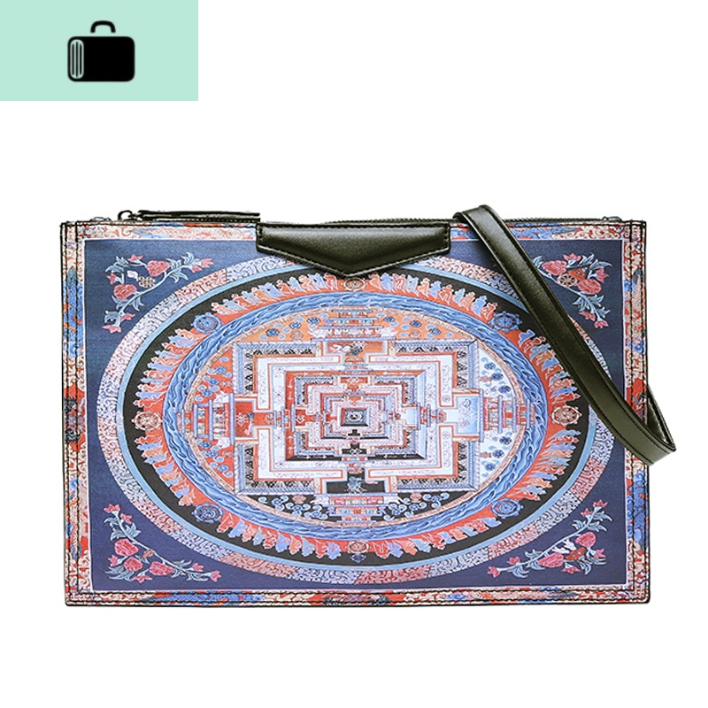 时尚韩版男女手包手腕包潮流街头小包青年手拿包 潮流新款单肩包NEW LAKE 黑色男士手拿包