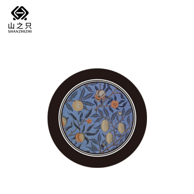 山之只 吸水防滑隔热杯垫 圆形10*10cm 块