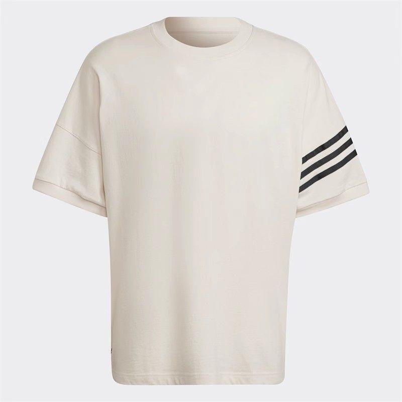 ADIDAS阿迪达斯三叶草短袖T恤运动休闲舒适针织圆领男装HM1874 D