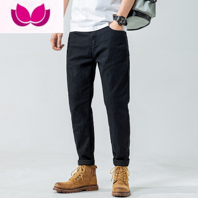 七斓秋季薄款大码休闲裤男宽松胖男加肥加大男裤44码胖子弹力商务裤子