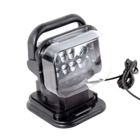 旭升CXS CFW6211L II型 IP66 DC12V 5000K 车载遥控探照灯 黑色 50W