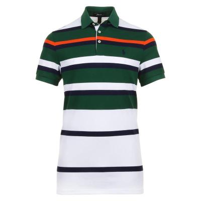  拉夫·劳伦(RALPH LAUREN)男士运动吸湿排汗块状条纹POLO衫 New_Forest_Multi_001 L