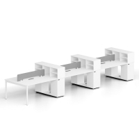 安立洁康 六人办公桌 4200*1200*750mm(张)