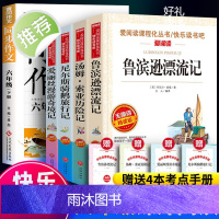 六年级必阅读课外书籍下册原著完整版鲁滨逊漂流记汤姆索亚历险记