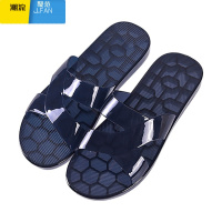 聚范拖鞋男士家用夏室内平底防滑浴室居家居塑料洗澡大码凉拖鞋男