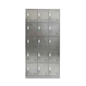 缑氏不锈钢员工储物柜文件柜存放柜子更衣柜存包柜十五更衣柜