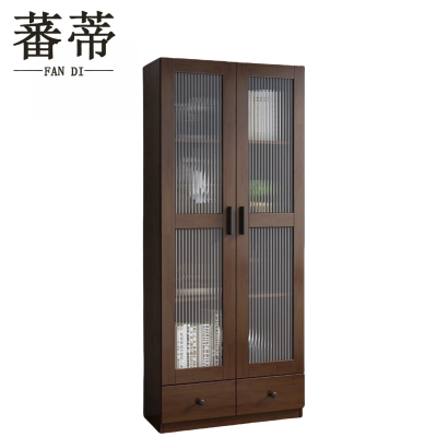 蕃蒂书柜二门二抽台