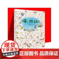嗨你好(精装)儿童绘本故事早教启蒙图画书 2-3-4-5-6-7-8岁幼儿园宝宝儿童生命教育图画书 正版图书籍 广西师范