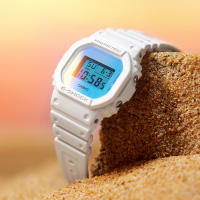 CASIO官方旗舰店卡西欧手表男款小方块g-shock新款运动防水学生生日送礼休闲男士电子石英男表DW-5600TL