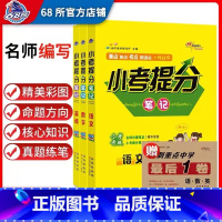 3本[提分笔记语数英]小学归纳总结 小学升初中 [正版]小升初十年真题分类卷2024人教版语文39套数学52套重点中学招