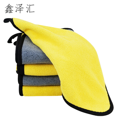 洗车毛巾擦车布专用汽车实用吸水加厚大号抹布工具 30*30