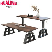 华立伟手摇升降桌