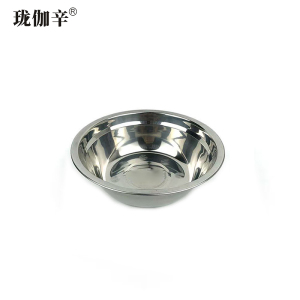 珑伽辛 加厚无磁不锈钢碗汤盆 14CM/个