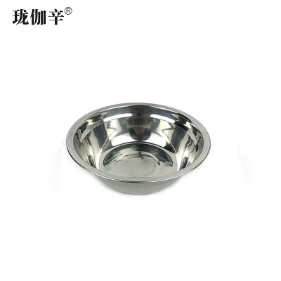 珑伽辛 加厚无磁不锈钢碗汤盆 14CM/个