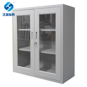 江莱对开门玻璃矮柜850*390*900mm/JL-W13/台