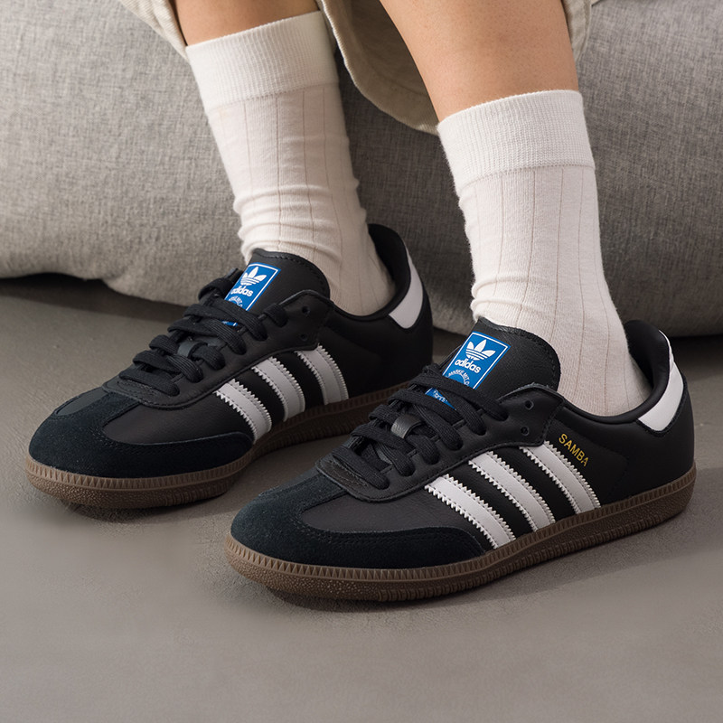 阿迪达斯鞋板鞋SAMBASAMBA低帮中性鞋四季款B75807