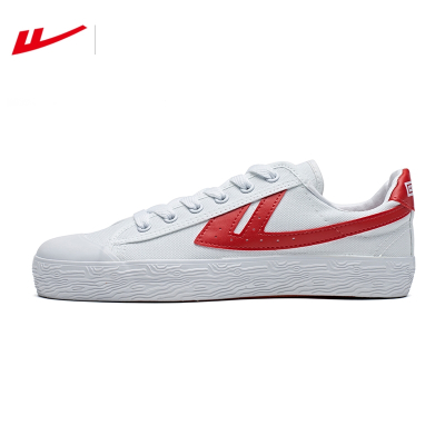 回力(Warrior)2021年新款男女鞋情侣低帮冬季休闲帆布板鞋小白鞋