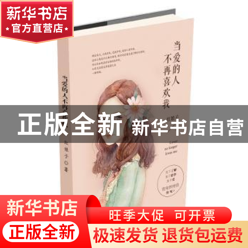 正版 当爱的人不再喜欢我 红娘子 长江文艺出版社 9787535485281
