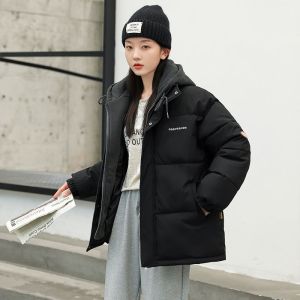 面包服短款棉衣棉服女韩版宽松秋冬季外套棉袄