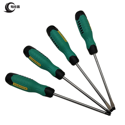 有成鑫 胶柄改锥 改锥螺丝刀十一字带磁吸 6*100mm /把