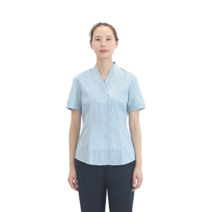 燕舞BD2FX723206R1F柜员女夏季短袖衬衫150-175(计价单位:件)灰绿色 灰绿色 150-175