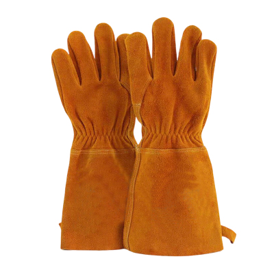 康绿家 牛皮隔热耐磨手套 KLJ-2577 副
