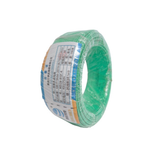 津达 低烟无卤电线WDZB-BYJF-4绿色450/750V 米
