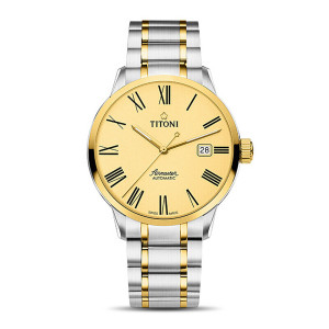 瑞士梅花TITONI 空中霸王系列机械男士腕表 83733SY-620