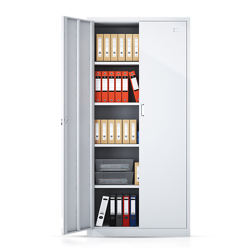 缑氏收纳柜财务档案柜资料柜加厚文件柜办公室带锁铁皮柜凭证柜五层