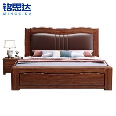 铭思达软包实木床