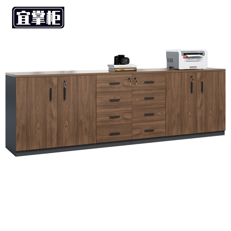 宜掌柜矮柜四门八抽台