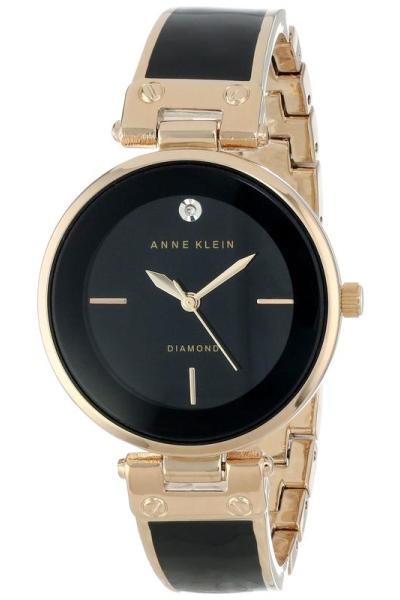 Anne Klein安妮克莱因21女士防水手表代购美国正品AK1414BKGB
