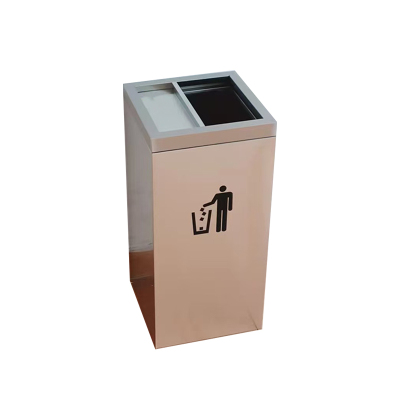 菲尔阿扎 PHIL ARZA 方形垃圾桶 带烟斗款/个