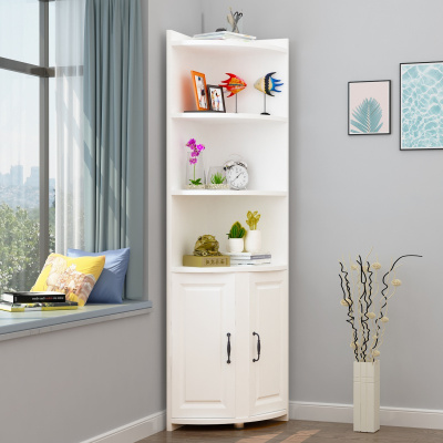 森美人转角柜墙角柜现代简约拐角边角三角多功能客厅卧室角落置物架收纳