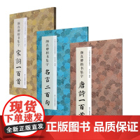 中国历代经典碑帖集字系列 共3册