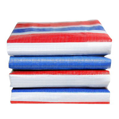 区南 彩条布 三色防雨布 2*50m 卷