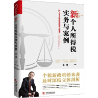 音像新个人所得税实务与案例 2019个税新法规学习读本吴健