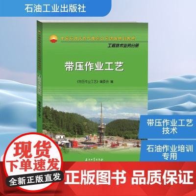带压作业工艺 《带压作业工艺》编委会 编 石油 天然气工业专业科技 正版图书籍 石油工业出版社