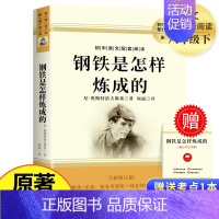 [完整版]钢铁是怎样炼成的(388页) [正版]赠考点经典常谈 朱自清原著 八年级下册课外阅读书目人教版初二必读朱自清散
