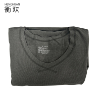 衡欢(HENGHUAN)德绒保暖内衣套装RZ-UB03/套 (灰色/XL码)