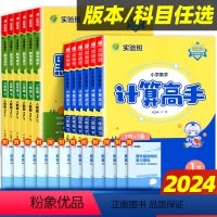数学★计算高手[人教版] 一年级下 [正版]2024新版实验班默写计算高手一二三四五六年级下册语文数学同步竖式计算小达人