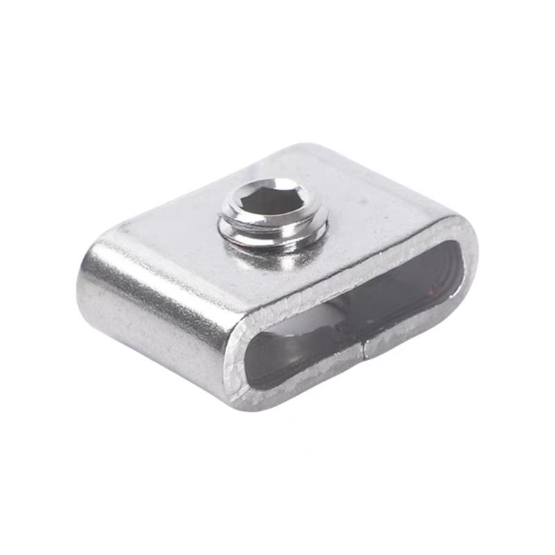 盛京联硕 不锈钢盘带卡扣 螺丝扣型25mm 螺丝扣[25个]包