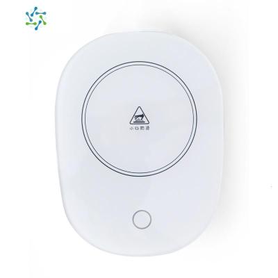 USB暖暖杯55度加热器自动恒温宝暖杯垫电保温底座杯子热牛奶三维工匠白色杯垫+太阳花杯+不锈钢勺子