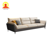 涵美大成 简约布艺三人小沙发 2100*730*880mm 套