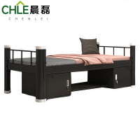 晨磊 单层宿舍床 1m(床板+床垫+床下柜) 套