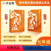 语文满分阅读公式法 七年级/初中一年级 [正版]新版初中七八九年级语文满分阅读公式法文言文 初中789年级中考阅读理解答