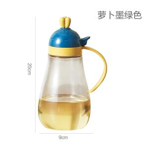 油壶玻璃厨房欧式家用玻璃油罐酱油瓶防漏醋壶装倒小调料油瓶