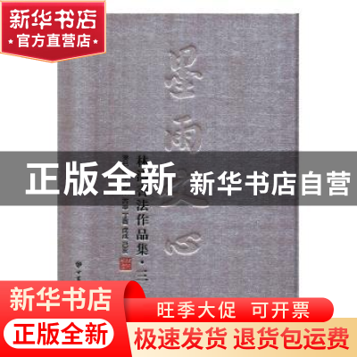 正版 墨雨文心:林涛书法作品集:三 林涛 甘肃文化出版社 97875490